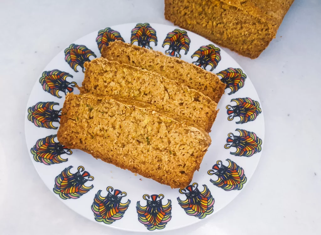 Gluten-Free Sugar-Free Zucchini Squash Bread