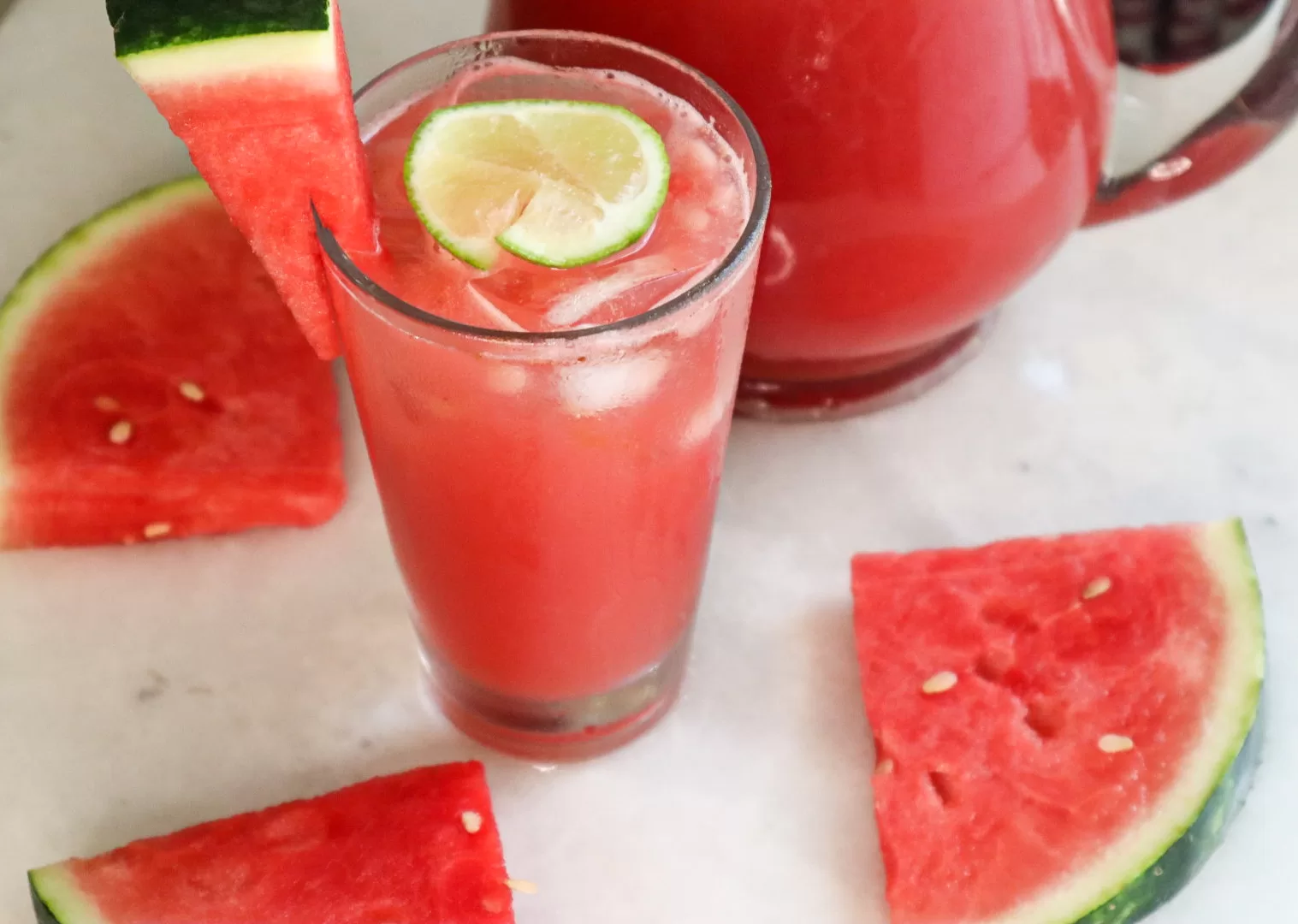 Watermelon Strawberry Refresher 