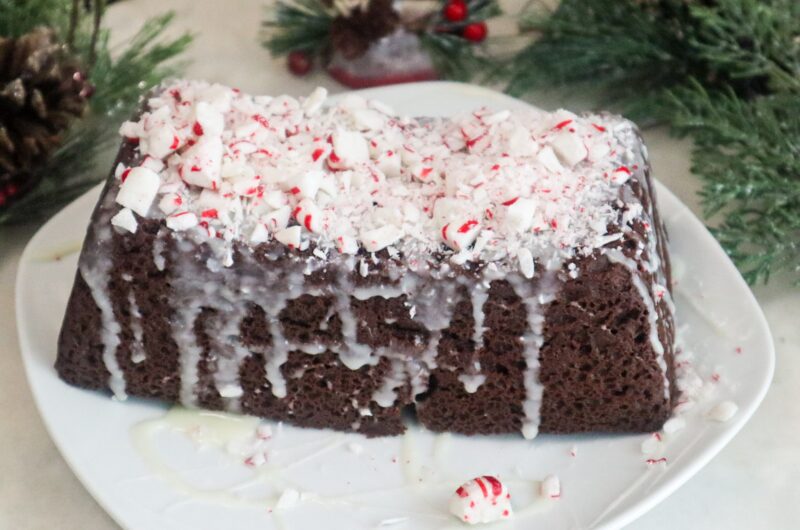 Keto Chocolate Peppermint Cake 