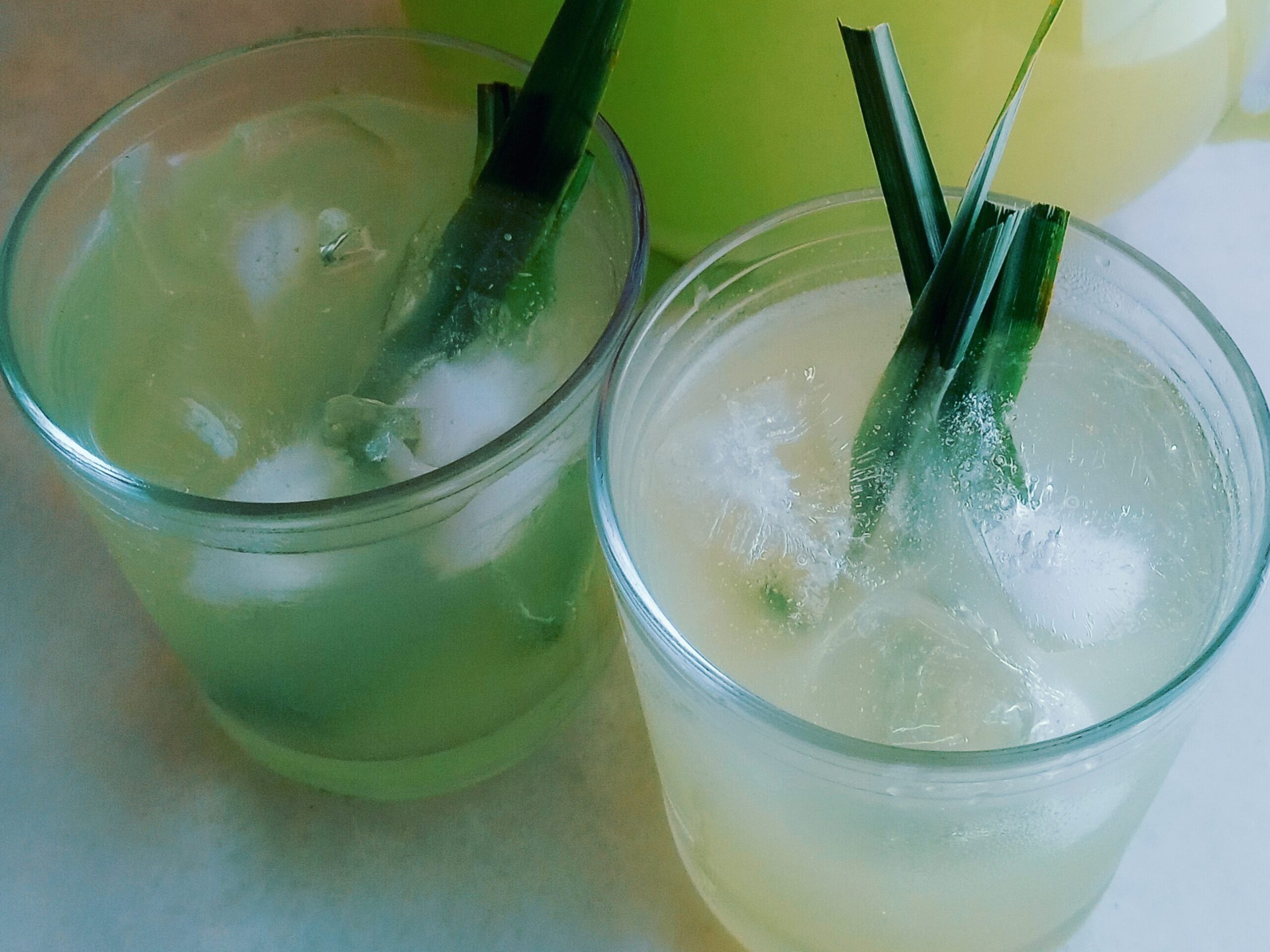 Bahamian Fever Grass Goddess Juice In A Glass