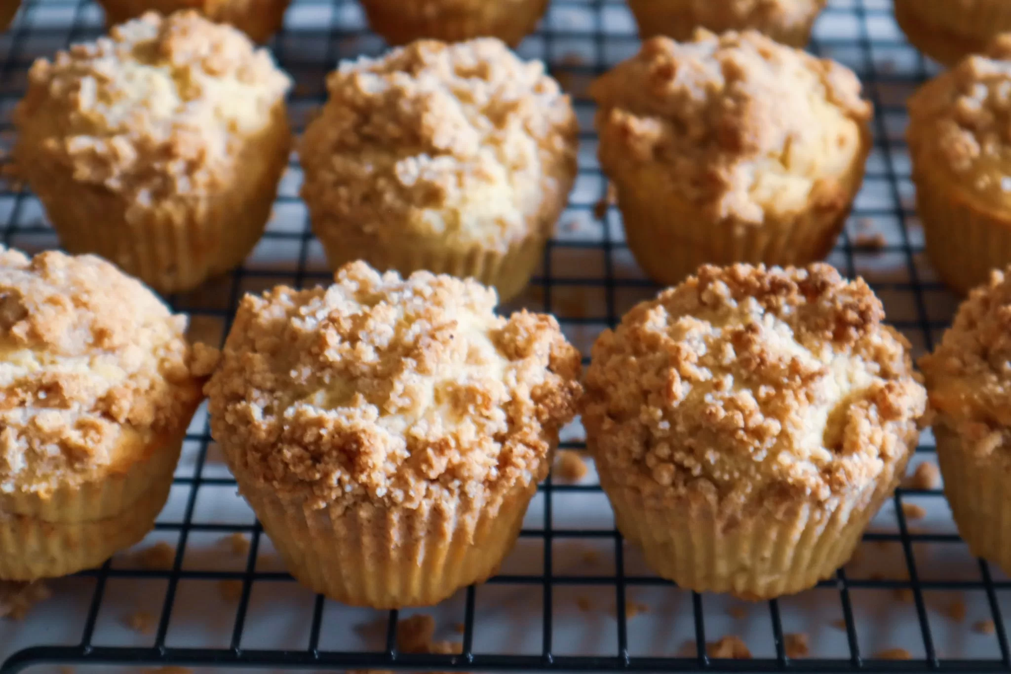 Gluten-Free Coffee Cake Muffins 