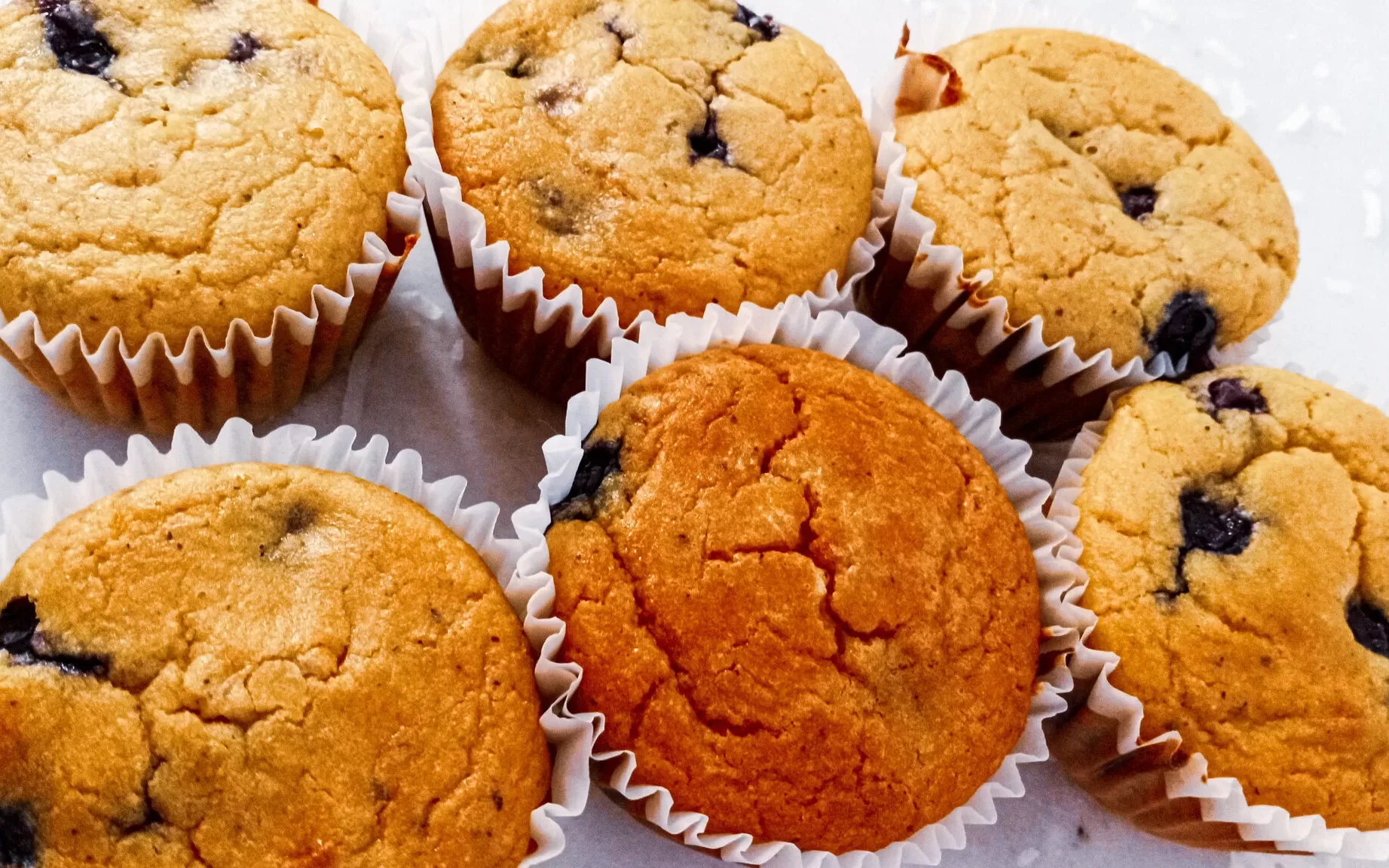 Keto Lemon Blueberry Muffins 