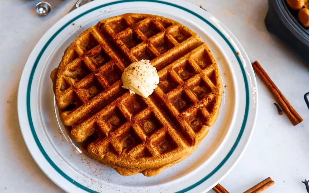 Gluten-Free Gingerbread Waffles