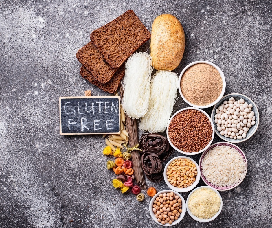 Gluten-free foods used to celebrate national gluten-free day.