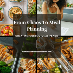 From Chaos To Meal Planning Workbook cover image.