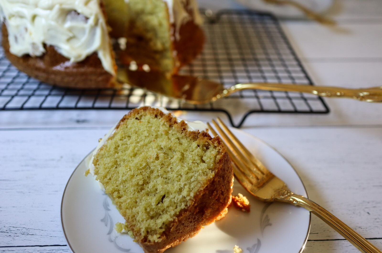 Almond Paste Cake