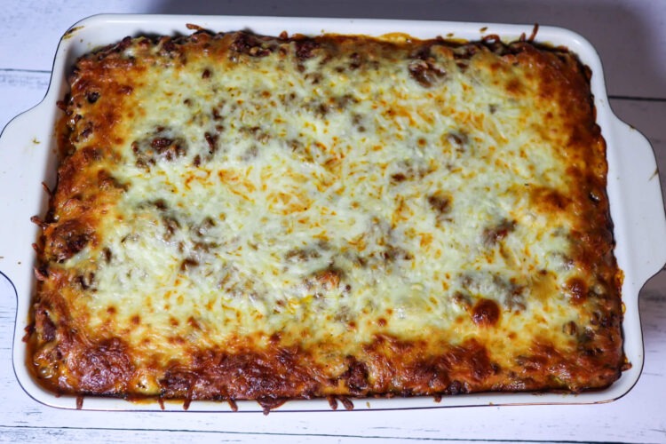 Million dollar pasta bake.